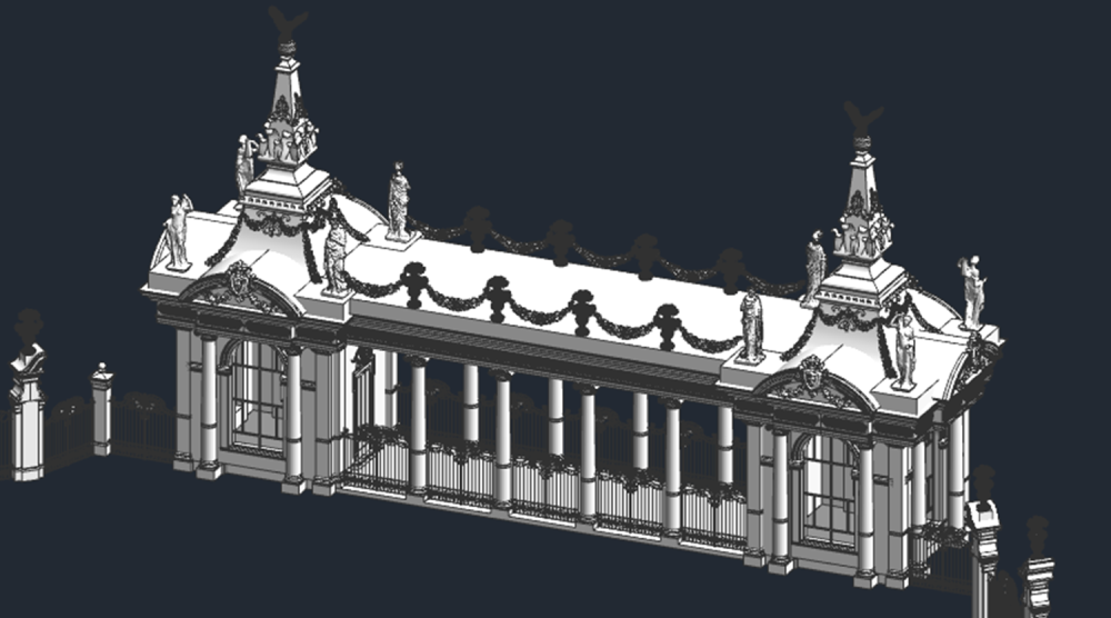 Reconstructing the 1911 Exhibition: an internship between HBIM and 3D printing